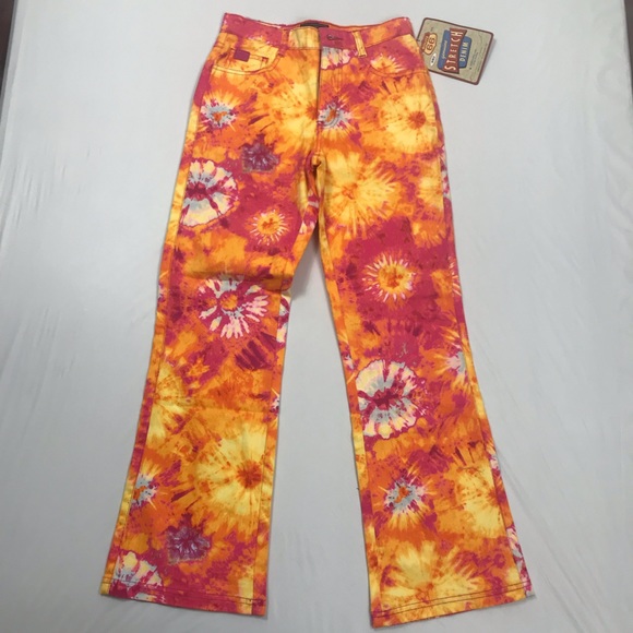 Nwt Route 66 Tie Dye Pink And Orange 